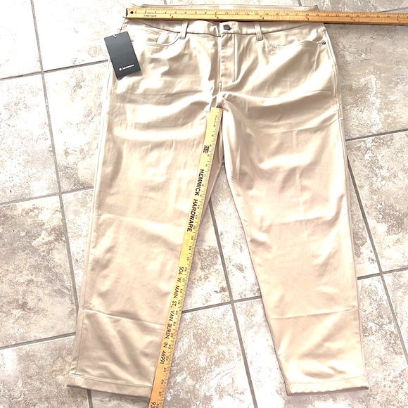 New w/tags Lululemon ABC Slim-Fit Pant 30” L Warpstreme Color Trench 38 Waist - Picture 10 of 12